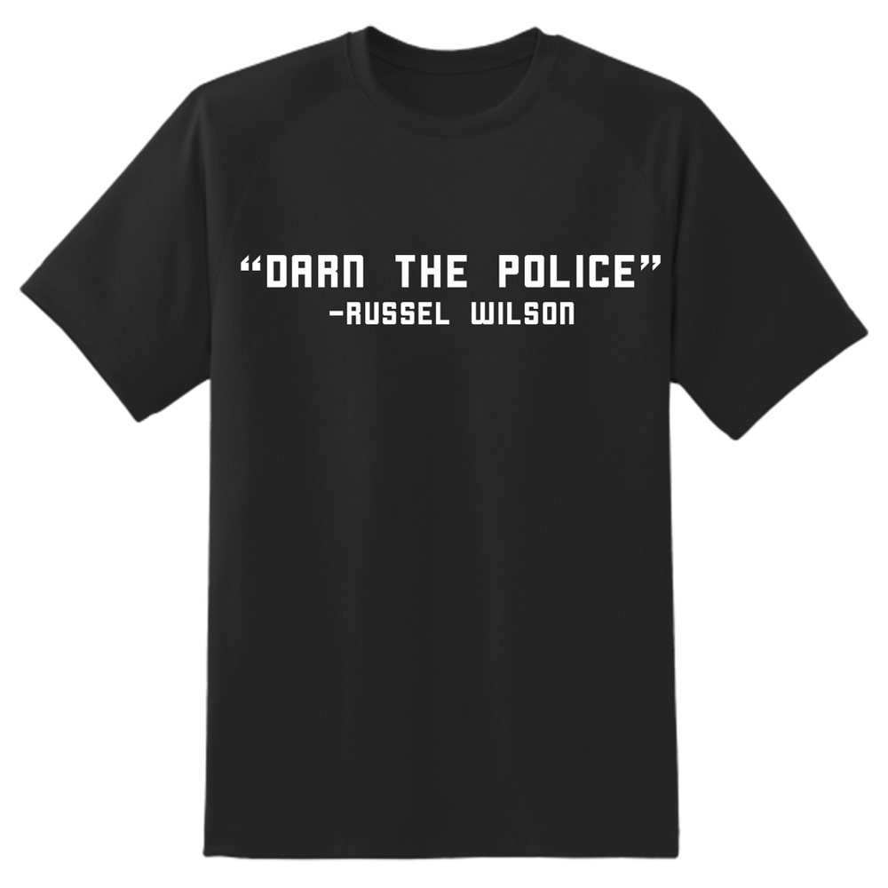 “Darn the police”
